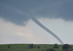 Tornade dans le Cantal le 24 juin