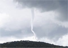 Tornade EF0 à Solliès-Ville (Var) le 31 mars 2018