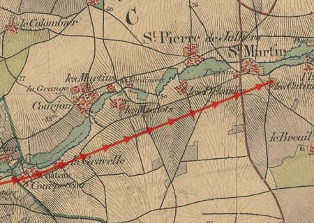 Tornade EF3 à Saint-Martin-de-Juillers (Charente-Maritime) le 7 novembre 1840
