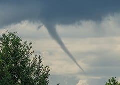 Tornade EF0 à Vézeronce-Curtin (Isère) le 28 mai 2019