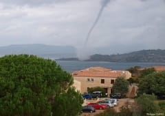 Une tornade provoque quelques dégâts aux abords du Golfe d'Ajaccio le 17 novembre