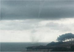 Trombe marine près de Marseille le 24 septembre