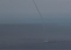 Trombe marine à la Réunion le 5 mai