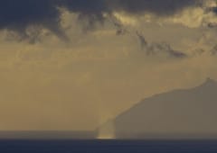 Trombe marine au large de Bastia le 18 septembre