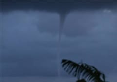 Trombe marine à la Réunion le 19 février