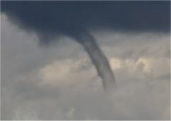 Trombes marines et tubas entre Normandie et Nord - Pas de Calais le 20 août