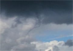 Trombes marines et tubas sur le nord du pays le 22 septembre