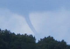 Trombe marine probable sur le littoral de Charente-Maritime le 13 juillet