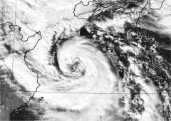 Développement d'un medicane entre Malte et la Sicile