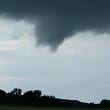 Rotation sous un nuage d'orage le 27 juin 2013 en Alsace