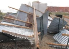 Violentes rafales descendantes en Indre-et-Loire le 27 février